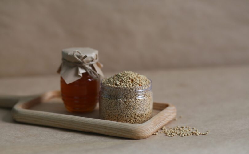 quinoa y miel